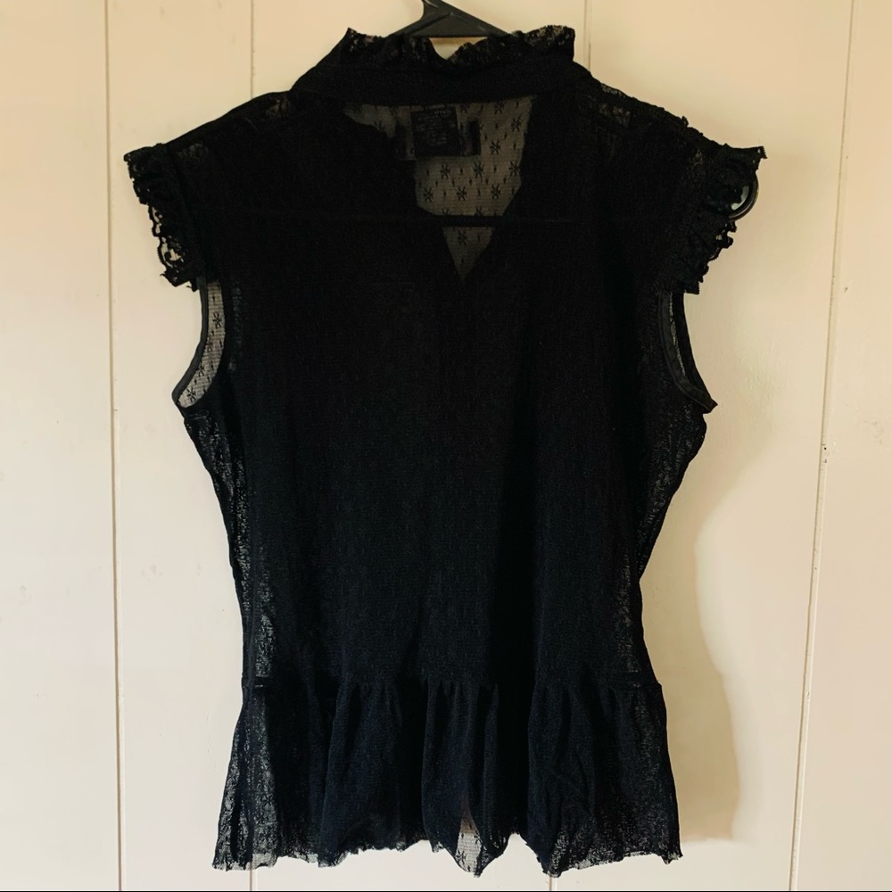 Sheer blouse
